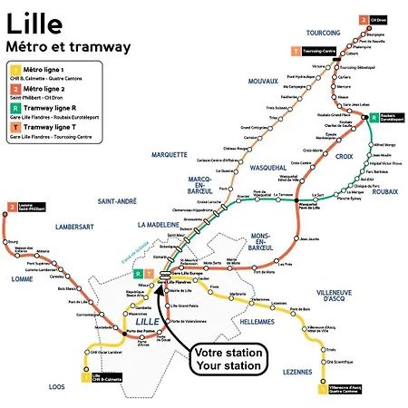 Apartment Centre - Ap. 4pers Lille